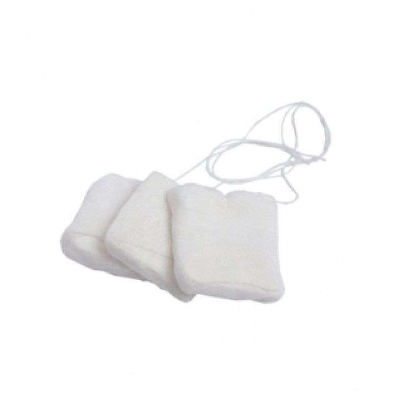 Uno Dent Cotton Throat Pack 6x6 With String